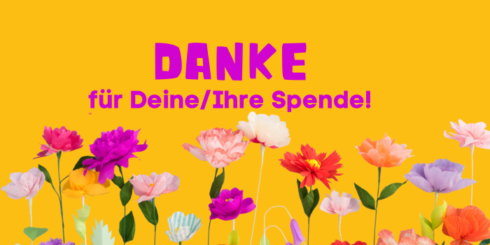 Danke für Deine/Ihre Spende!