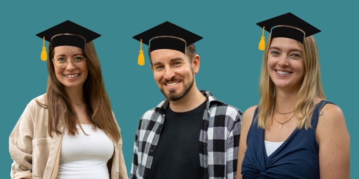 Mitarbeitende der Beratungsstelle mit abgeschlossenen Ausbildungen